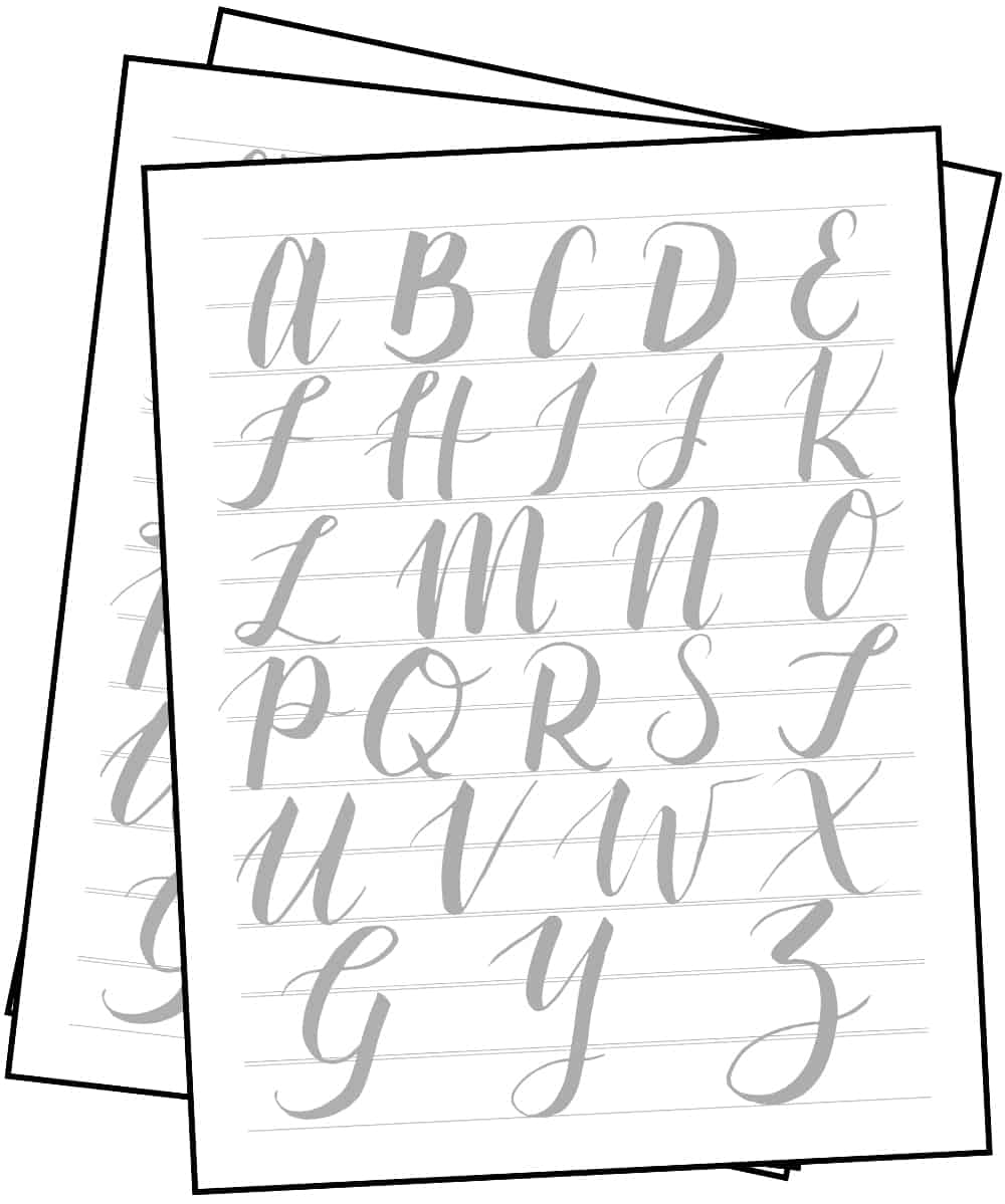 Beginner Brush Lettering - The Basic Tools and Techniques