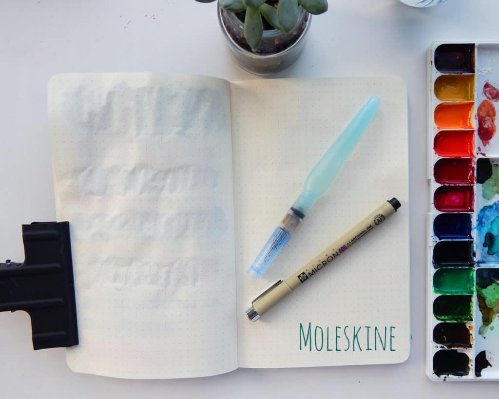 Leuchtturm1917 vs Moleskine The Bullet Journal Watercolor Test