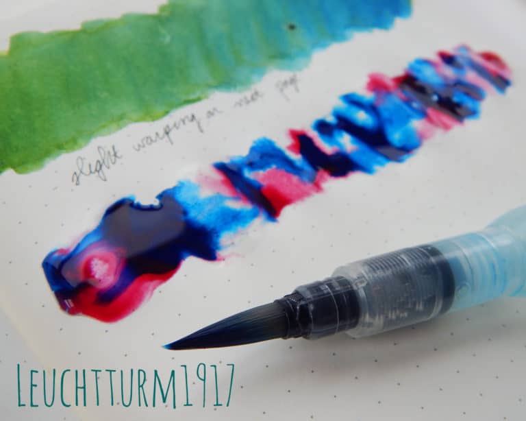 Leuchtturm1917 vs Moleskine The Bullet Journal Watercolor Test