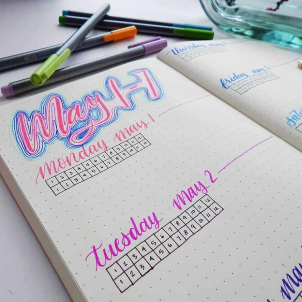 closeup of the master of schedules