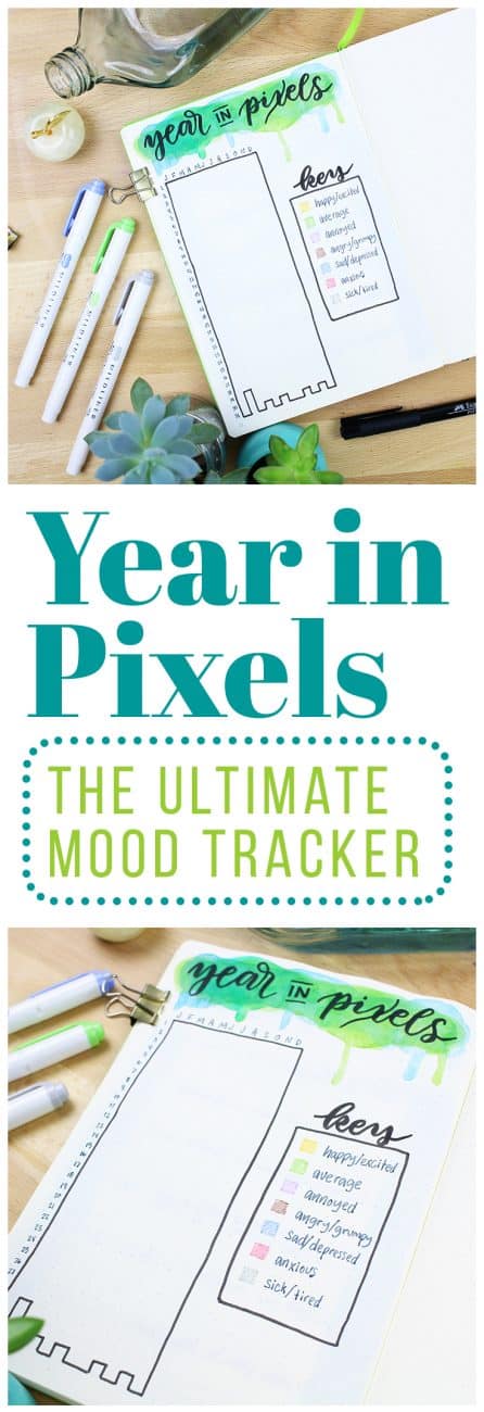 Knowledge is key to changing your life because you can't know what to change or how to make the change if you're working from incomplete data. That's why I decided to create the ultimate mood tracker, a Year in Pixels chart so I can have a bird's eye view of my moods and emotions!