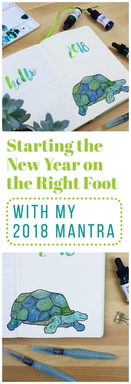 When starting the new year, it can be easy to get swept up in the productive energy. But if you don't have the right mentality, all that energy can end up being ineffective. That's why I created my 2018 mantra - this short and sweet saying perfectly encapsulates my goals and helps me direct my energy in the right direction!
