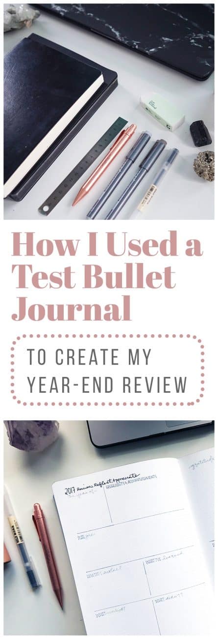 I used to be so nervous that I would ruin the beautiful pages of my bullet journal when I created spreads. Now I use a test bullet journal to capture all my rough drafts, so I know I'll get it right on the first try! It's helped me try new things, play with designs, and build confidence with my bullet journal.