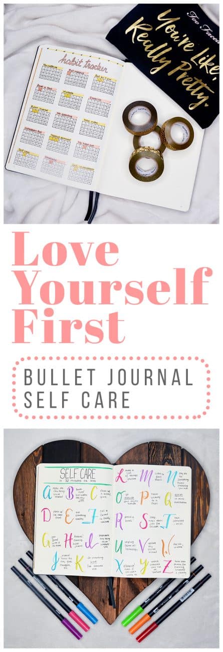 It's easy to get wrapped up in the chaos of life and forget to take a step back to take care of yourself. That's why I wanted to take some time to create bullet journal self-care spreads to help me restore my natural resources and be my best self!