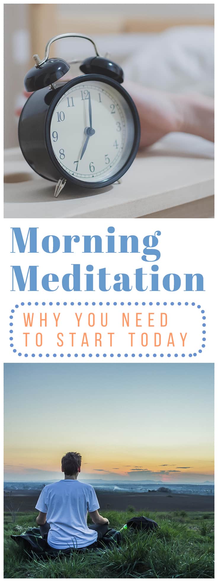 Starting a morning meditation practice can be a huge benefit!
Here are some of the ways it helped me:
- It sets a tone of calm for the entire day.
- It gives me more energy.
- It builds focus.
- It gives me an overall sense of well-being.
Click the image to see how to start meditating today!
#meditation #morningmeditation #meditationbenefits #increaseproductivity #morningroutine #startmeditating #meditationroutine