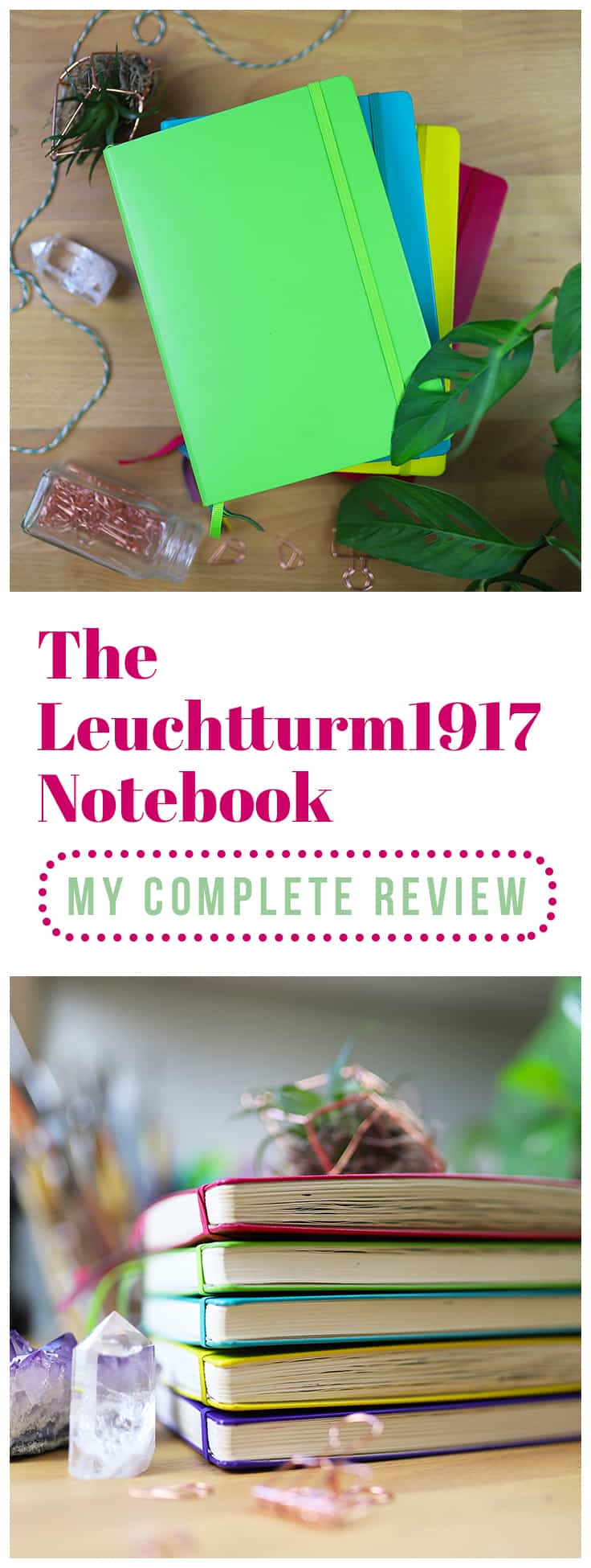 I am obsessed with journals. Truly, I am. There is just something so magical about the blank white pages and all their potential. If you're in love with journals like I am, then you need to check this out! I created a full Leuchtturm1917 review to go over all the pros and cons of this juggernaut of a journal so you can make the most informed decision when you buy your next notebook. #journal #bulletjournal #Leuchtturm1917