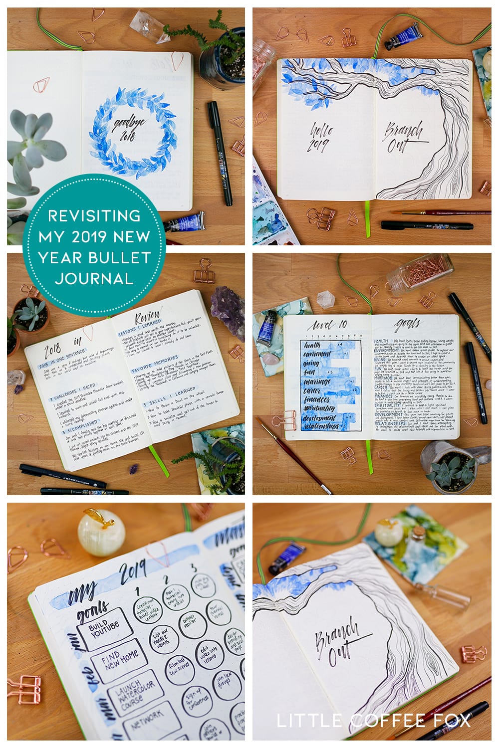My 2019 Bullet Journal Setup - Preparing for the New Year