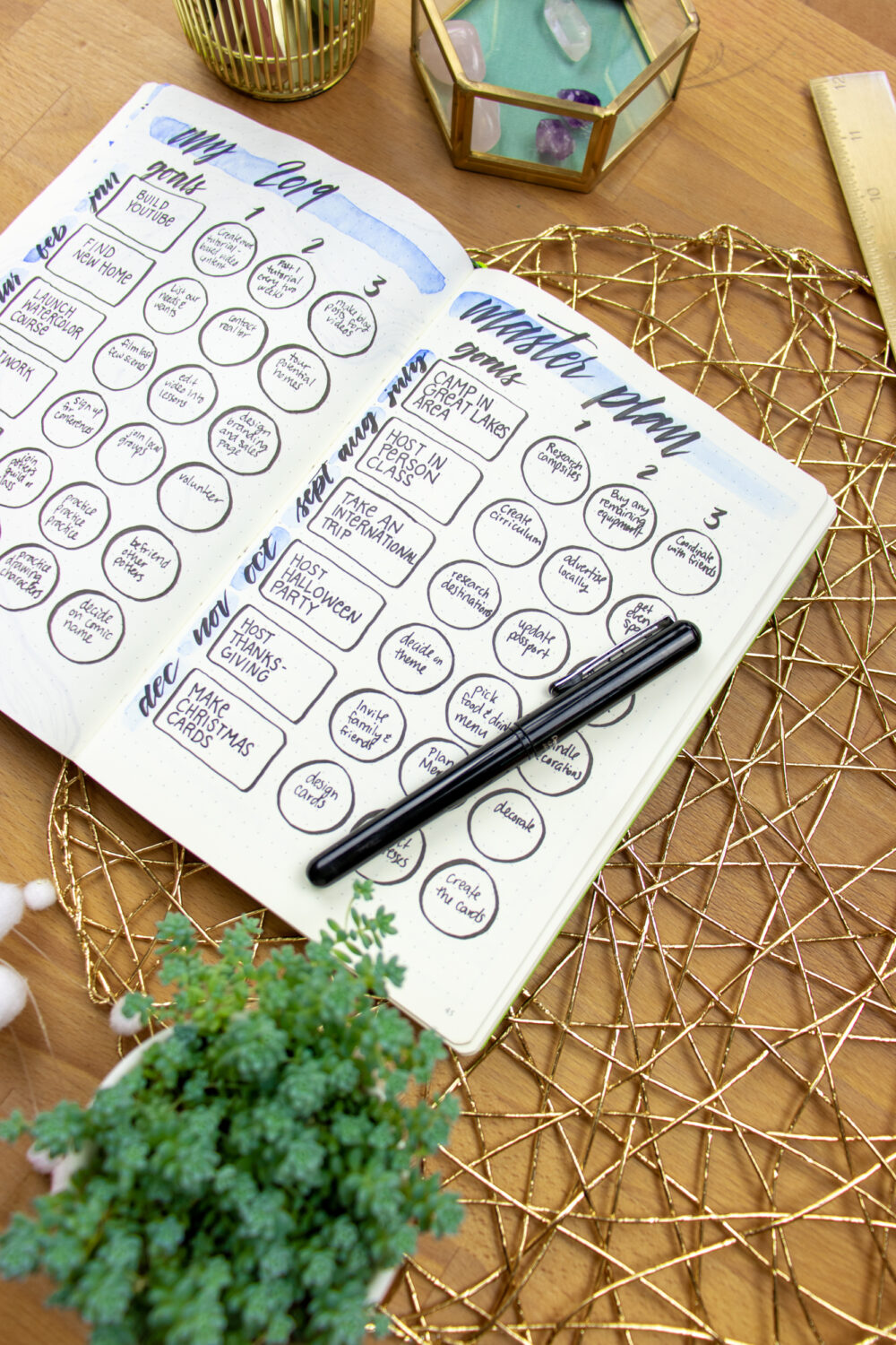 My 2019 Bullet Journal Setup - Preparing for the New Year