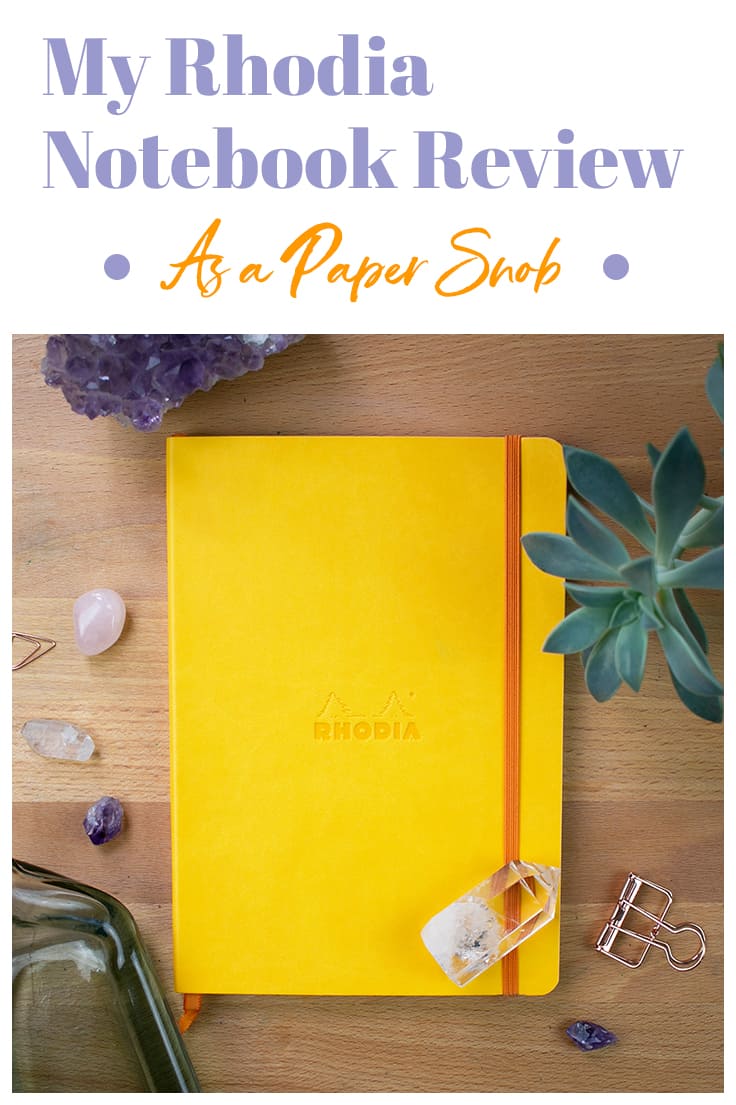 Want a bullet journal with paper that can stand up to your juiciest pens (and even watercolors)? Then look no further than Rhodia! Check out my full Rhodia notebook review to see why this journal might be your perfect bullet journal.