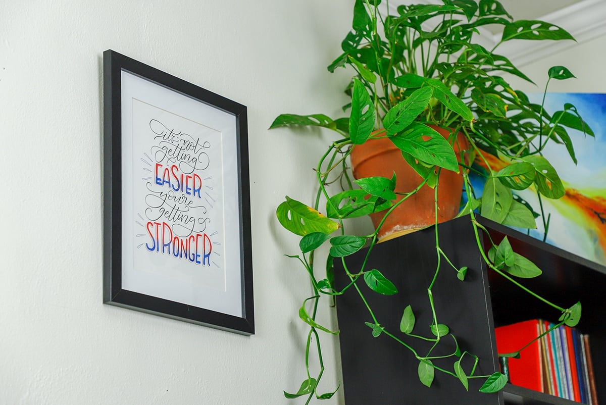 decorative wall frames with wordings