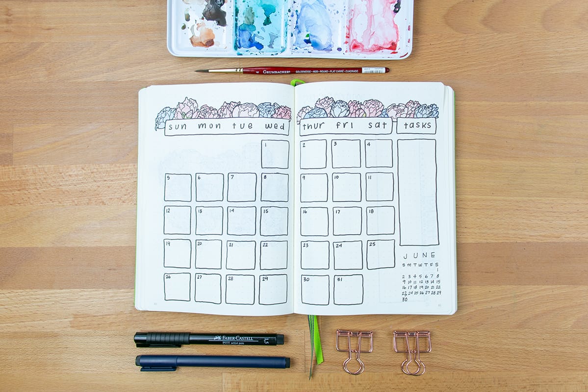 My May Bullet Journal Setup for 2019 | LittleCoffeeFox