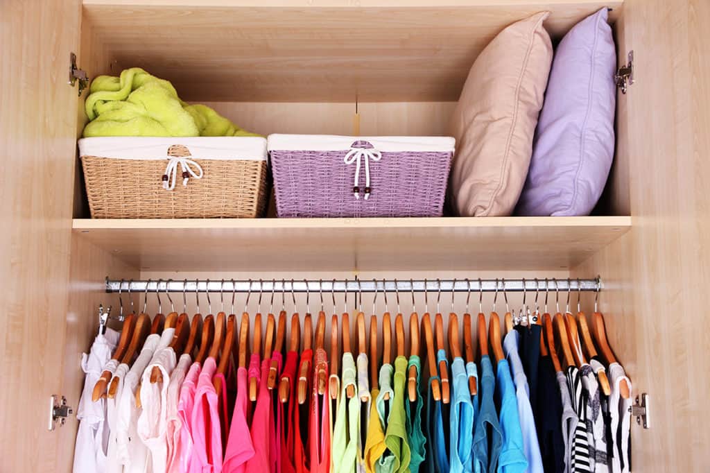 How to Downsize Your Wardrobe & Declutter Clothes - Simple Lionheart Life