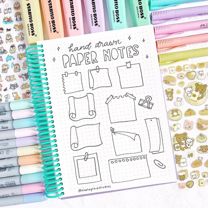 Bullet Journal Doodles 50 Incredible HowTos & Inspiration