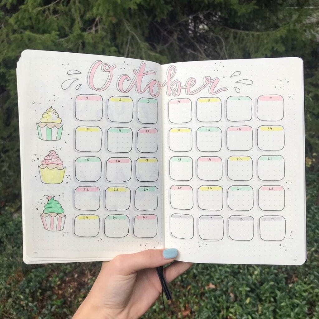 23 October Bullet Journals To Have A Spooky Good Time