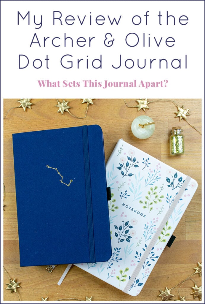 Archer and Olive Bullet Journal Notebook Review - Planning Mindfully