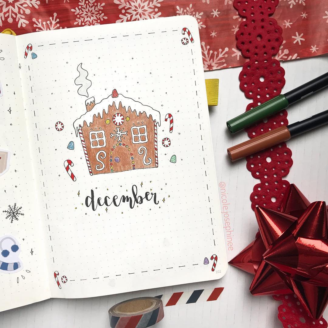 30 December Bullet Journals Perfect For Christmas 2020 LittleCoffeeFox
