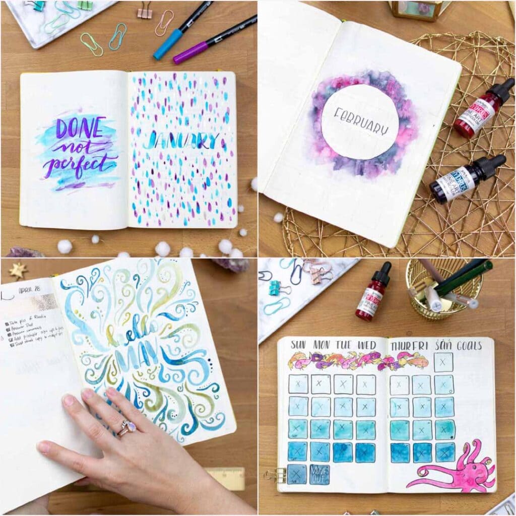 120 Bullet Journal Monthly Spread Ideas For Each Month 2021 