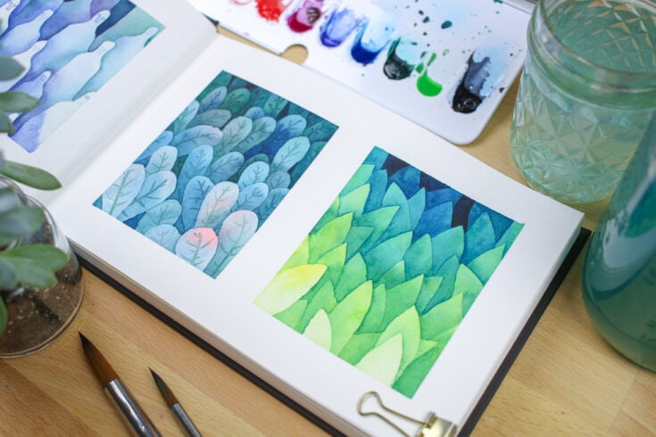 Watercolor Negative Painting Tutorial - Add Amazing Depth to Your Art