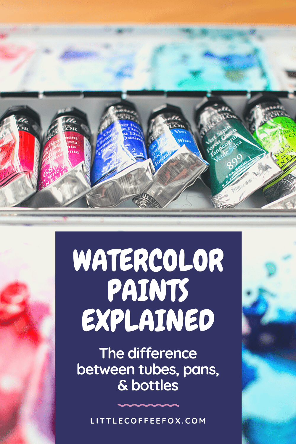 Watercolor Paints Explained Should You Get Pans, Tubes, or Bottles?