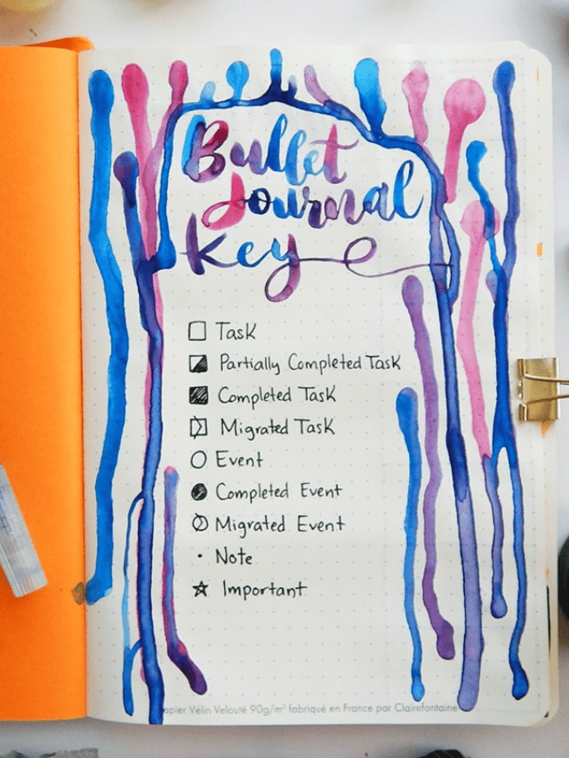 5 Tips for Making a Bullet Journal Key