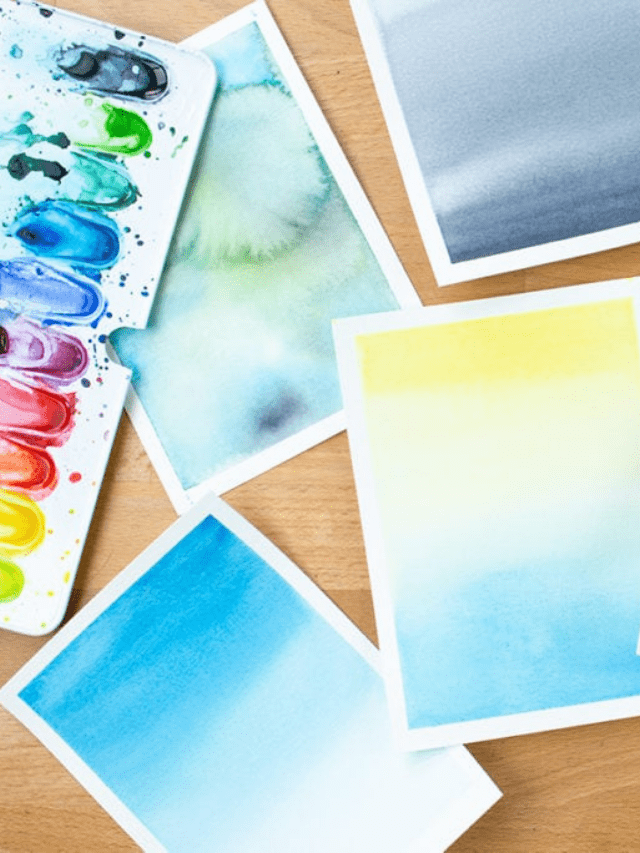 4 Watercolor Washes for Beginners