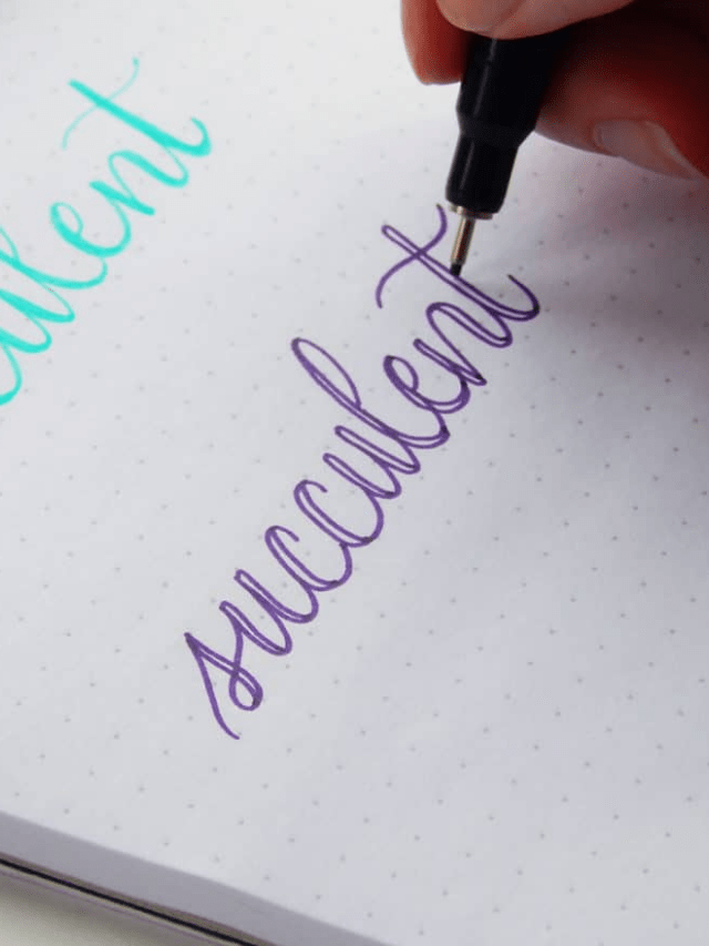 5 Hand Lettering Tips for Beginners