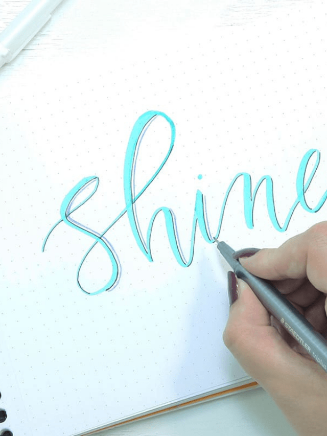 3D Hand Lettering Tutorial
