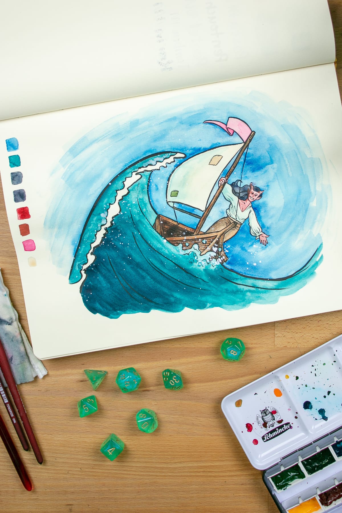 Roll for Inspiration A Dice Drawing Challenge