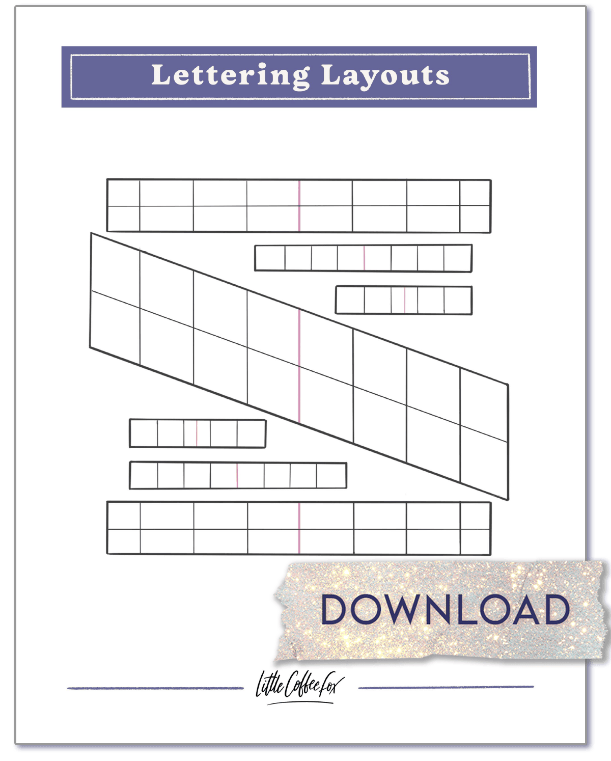 Lettering Layout Templates