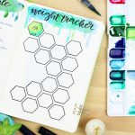 bullet journal weight loss tracker